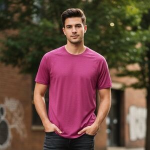 Gap All Day Tee XXL Soft Stretch (Red Delicious) Short Sleeve Essential Tshirt